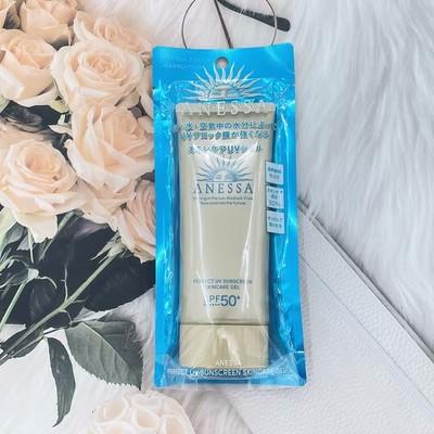 ANESSA安热沙安耐晒小金瓶 脸部防晒啫喱面部专用防晒霜防水汗90g 商品图1