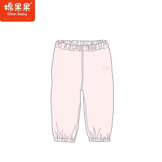棉果果商场同款夏季新品140-160码中大童随心裁九分裤M221208423352 商品图4