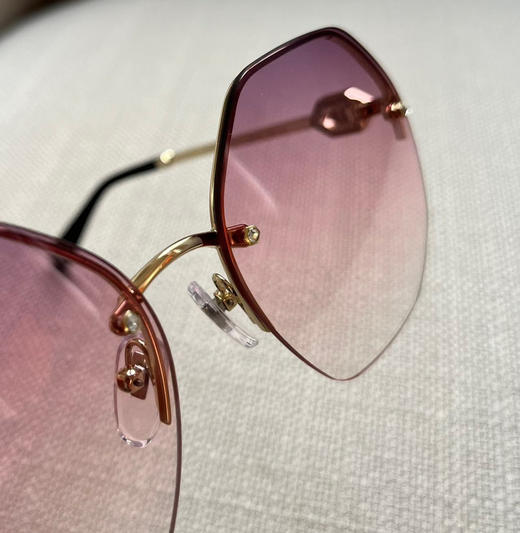 太阳镜 三色 自己备注颜色。深灰色 棕色   粉棕色 商品图9