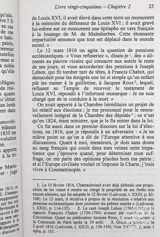 【中商原版】夏多布里昂 墓畔回忆录 卷3 Memoires doutre tombe Tome 3 法文原版 Francois Rene de Chateaubriand 商品图6