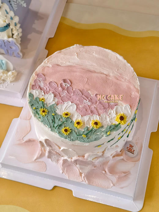 春日花田手绘蛋糕 商品图2