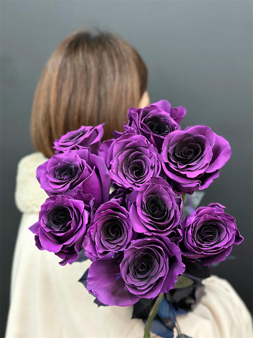 厄瓜多尔染色VIOLET AMETHYST紫罗兰10支 商品图0