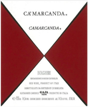 Gaja Ca'Marcanda Camarcanda 嘉雅酒庄歌玛坎达园歌玛坎达红葡萄酒 2019