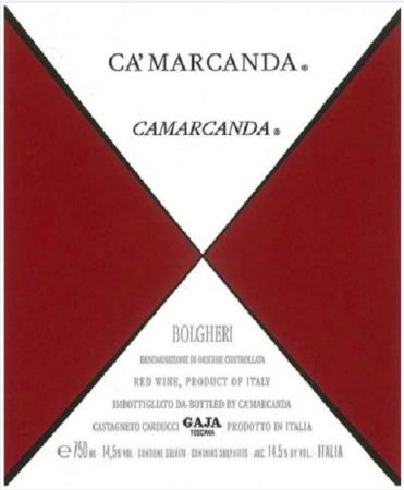 Gaja Ca'Marcanda Camarcanda 嘉雅酒庄歌玛坎达园歌玛坎达红葡萄酒 2019 商品图0
