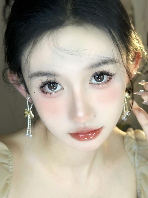 半年抛 比特星 Watermelens/ 小直径14.0着色13.2/  （同品牌多副更划算 选款完整色板在详情页) 金粉美瞳小心机设计 商品图5