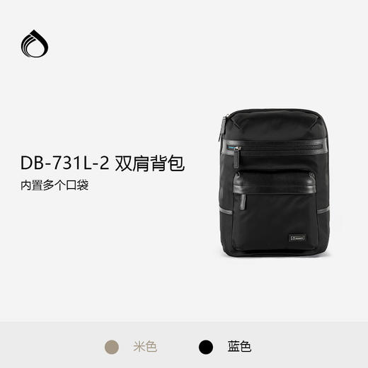 外交官DB-731L-2电脑双肩包(清仓秒杀不退不换） 商品图0