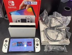 【SM三期店】二手Switch主机 腾讯国行 新型任天堂Nintendo Switch OLED 95成新 机身码：XTC10861076885