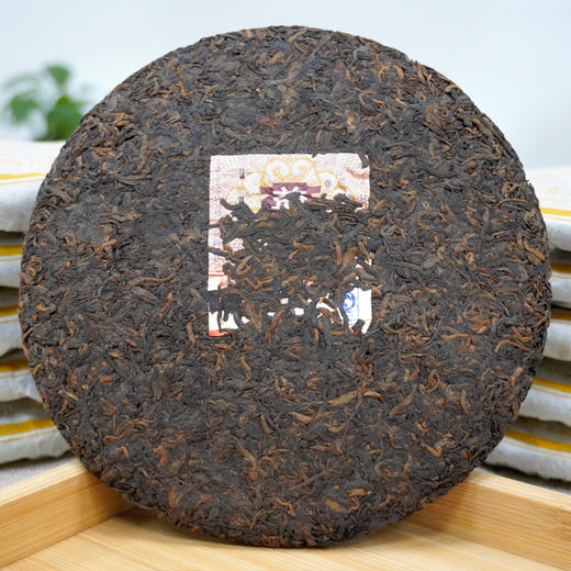 【901勐海之星熟茶】2009年901批次大益勐海之星熟茶饼 一片400克 经典老大益高品质熟茶甜润  干仓真品 商品图8
