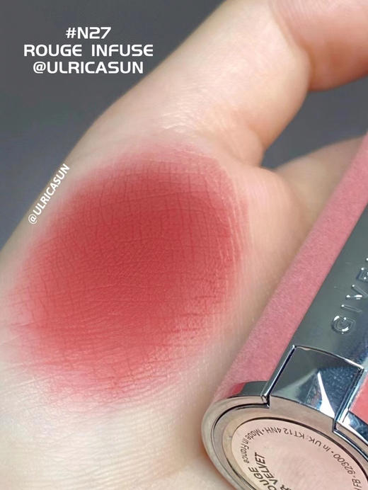 纪梵希粉丝绒n27 少女白桃色 商品图2