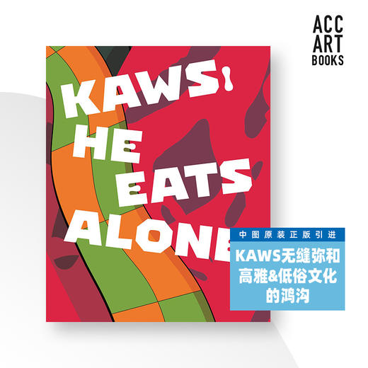 考斯艺术作品全集 布莱恩·唐纳利 英文原版 KAWS : He Eats Alone  潮流时尚涂鸦艺术玩具跨界联名 商品图0