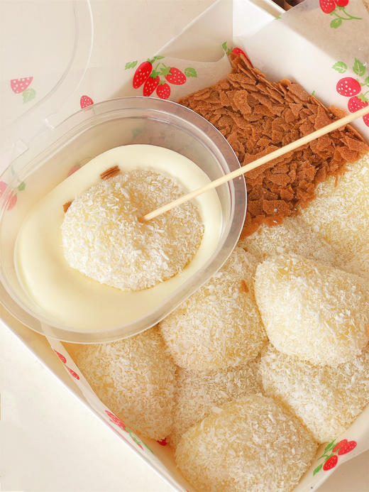 神仙糯叽叽奶盖蘸酱麻薯（椰子原味、可可奥利奥）满128自配送 商品图3