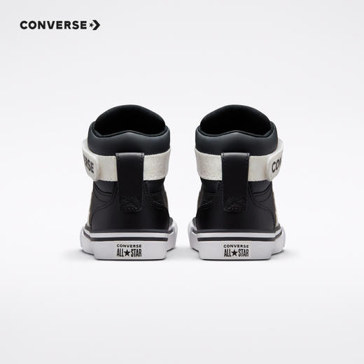 CONVERSE 匡威  冬 大童小童 靴子 高帮皮革面料易于清洁舒适保暖 672128C 商品图4
