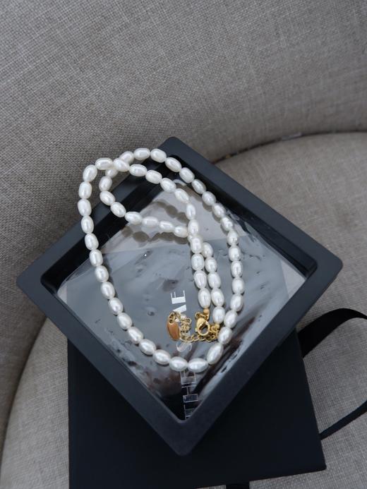 直发 赵露思同款 干净大方简约米珠项链 商品图8