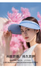 韩国VVC乐浮版女神防晒帽正品三折夏季时尚款青春户外遮阳帽子 商品缩略图3
