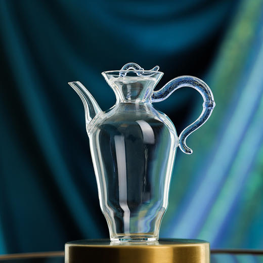 禾器炫彩·君悦套组 一壶四杯进口高硼硅耐热玻璃泡茶壶茶杯高档茶具 商品图6