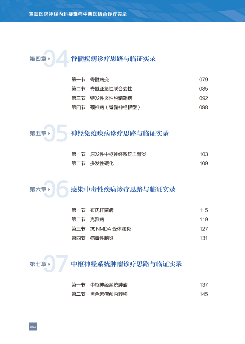 目录9787513279826宣武医院神经内科疑难病中西医结合诊疗实录2.jpg