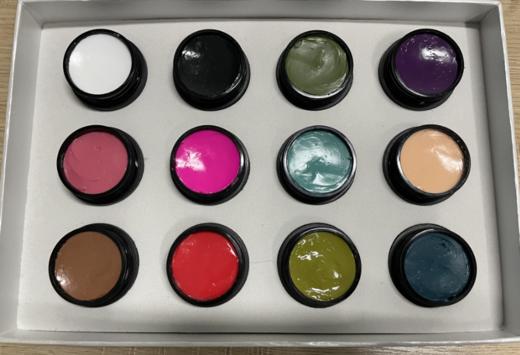 不粘手雕艺胶 雕花胶12色套装7克装 商品图0