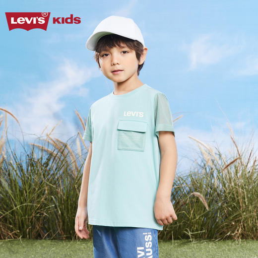 LEVIS 夏 大童小童 短袖T恤 LVB-TE-H754 商品图2