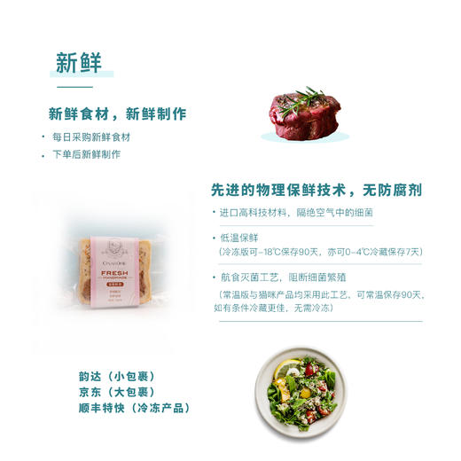 狗狗惠灵顿牛排 尝鲜装 冷冻版 100g/包 新鲜现做 法式烘焙 顺丰冷链特快 商品图2