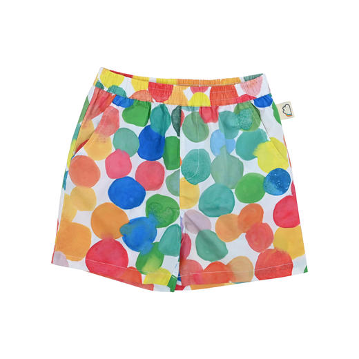 rainbowxoxo  彩色波波印花短裤【该商品不支持用券】 商品图1