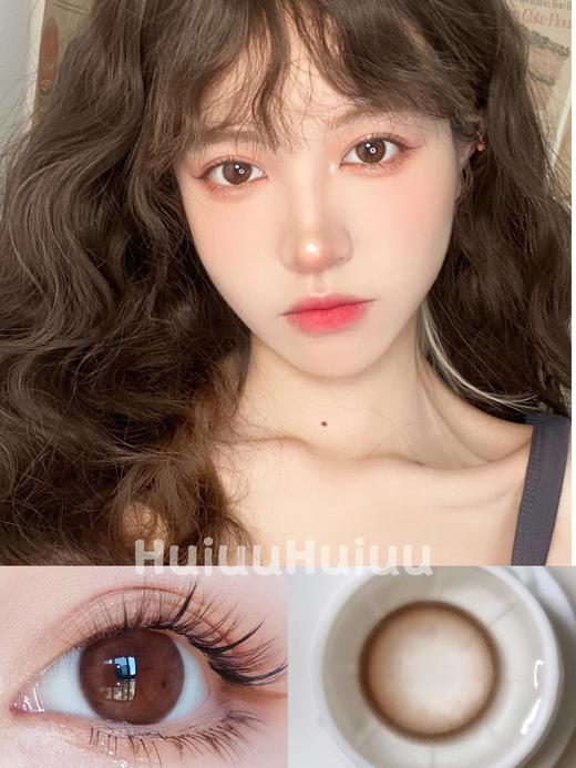 【中直径日抛】LILLILLY-LL29肉肉棕-14.2mm【日抛 0-1000度 含525/575】 商品图0