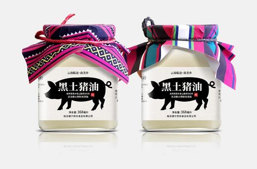 XLJ黑土猪油368克/瓶*2瓶（送一袋100克猪油渣） 商品图1