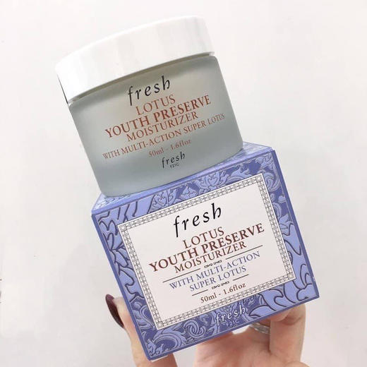 法国Fresh睡莲面霜50ml 商品图2