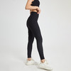 YIMRIZ 罗纹裸感瑜伽裤女无尴尬线高腰提臀弹力健身运动紧身长裤 心选到家 商品缩略图3