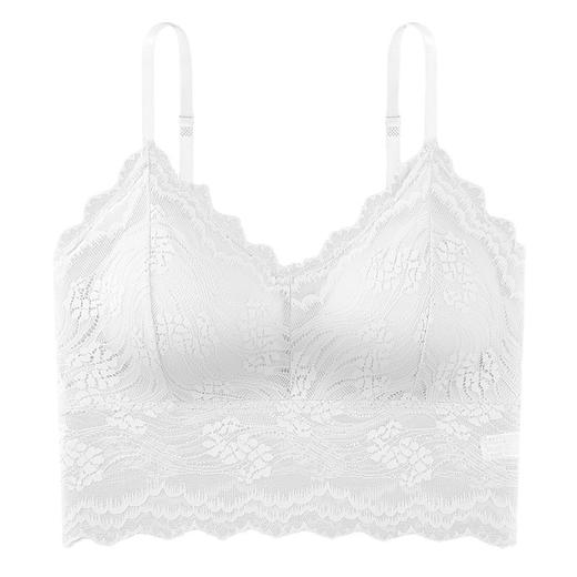 【U家同款！高弹美背内衣】仙美大u型美背蕾丝吊带 背心打底防走光 裹胸透气无痕 内搭聚拢性感抹胸 商品图4