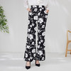 EITIE爱特爱夏季新款印花长裤宽松直筒休闲女裤7005703 商品缩略图2