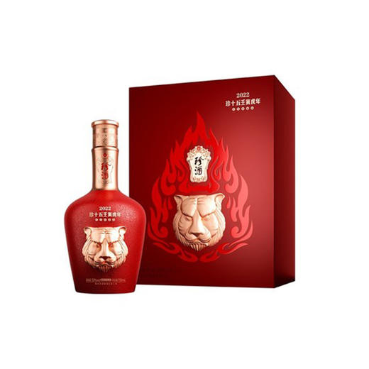 珍酒 珍十五 虎虎生威 酱香型 750ml+100ml 53%vol 商品图0