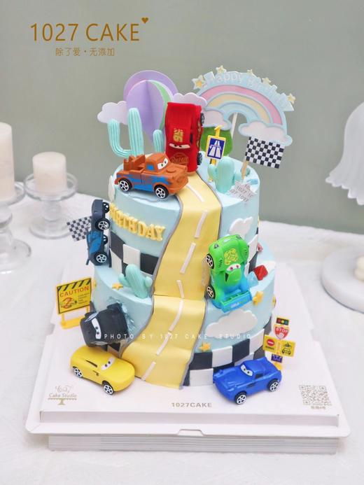 1027CAKE | 霸气双层  麦昆儿童主题蛋糕 商品图0