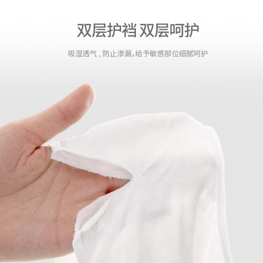 FaSoLa旅行一次性内裤女纯棉产后产妇免洗孕妇内裤旅游短裤5条装 心选到家 商品图3