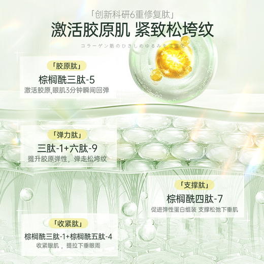 【和黑眼圈脂肪粒说拜拜 】儒意凝萃抗皱紧致精华眼霜 淡化黑眼圈眼纹眼袋提拉紧致精华30g/瓶 商品图2