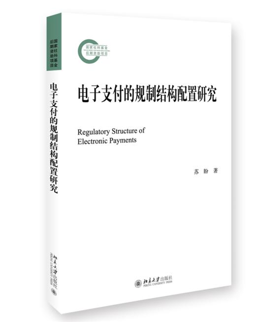 电子支付的规制结构配置研究 苏盼 北京大学出版社 商品图0