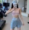 跃牌【明丽逸动】系列 高腰收腹假两件运动短裤女夏瑜伽训练跑步防走光速干透气健身热裤AL7977 商品缩略图3