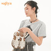 Safiya/索菲娅 2024夏季复古编织浅口休闲罗马包头平底凉鞋 SF32115013 商品缩略图2