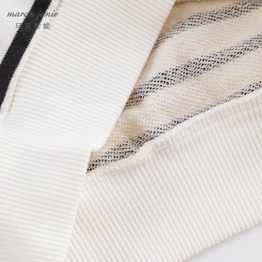 【打折】马克珍妮春装 男女童趣味图案套头卫衣 儿童上衣231065 商品图4