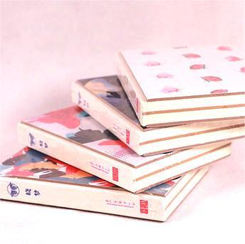 深山集市 蝴蝶灰色印花笔记本小 商品图2