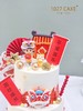 1027CAKE | 中国风 双层喜庆款式 舞狮 周岁 平安喜乐 商品缩略图3