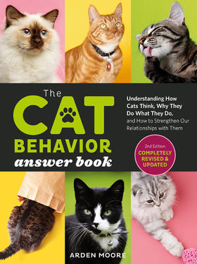 猫咪心事 猫咪行为问答 第二版 英文原版 Cat Behavior Answer Book  2nd Edition 雅顿摩尔宠物照护系列 Arden Moore