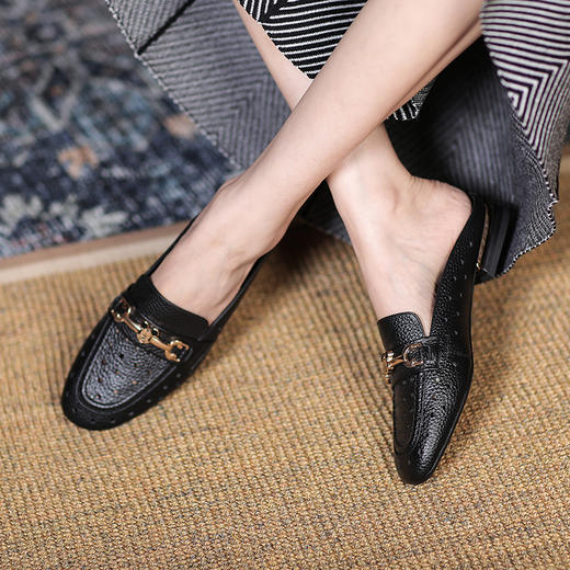 个性百搭，真皮包头拖鞋洞洞鞋HYT-549A 商品图8