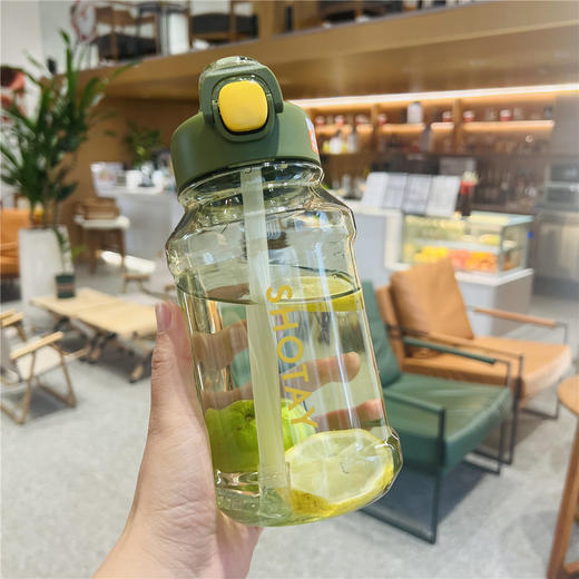 小酷杯超大水壶运动学生开太空杯户外便携大容量喝水吸管杯子 商品图8
