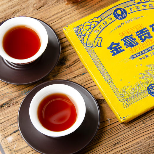 金毫贡砖·普洱熟茶 商品图6