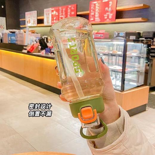 双饮大容量水杯夏季运动1000ml刻度塑料杯子耐高温 大水壶 商品图8