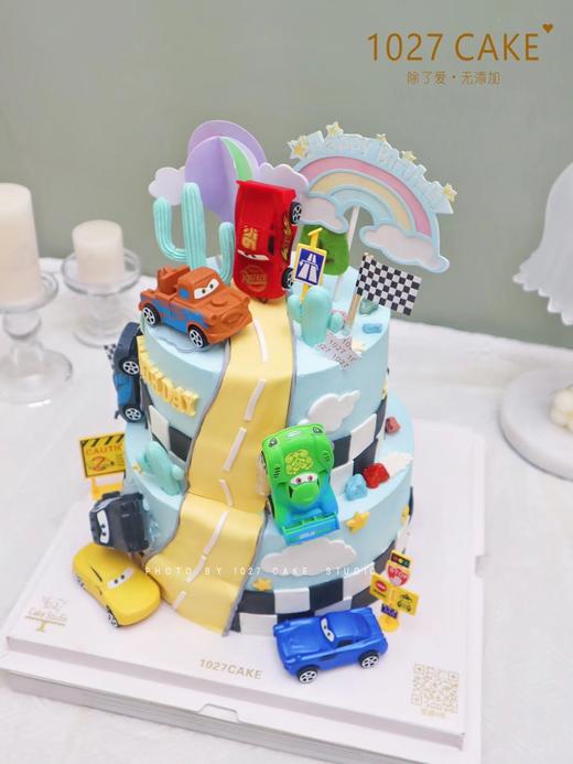 1027CAKE | 霸气双层  麦昆儿童主题蛋糕 商品图2