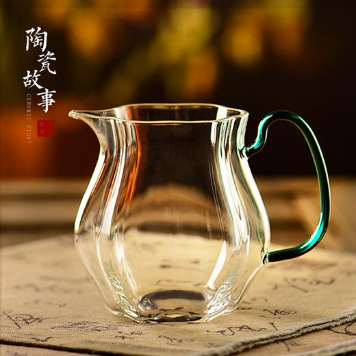 公道杯加厚玻璃耐热高档茶海分茶器家用大号日式公杯泡茶杯茶具 商品图2