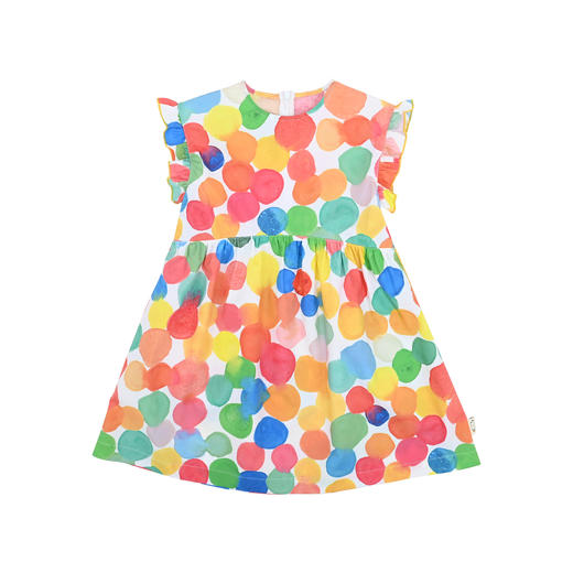 rainbowxoxo 彩色波波印花A字型连衣裙【该商品不支持用券】 商品图2