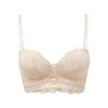 都市丽人聚拢升杯常规内衣B中厚1/2杯蕾丝文胸四排无钢圈LB31C1 商品缩略图3