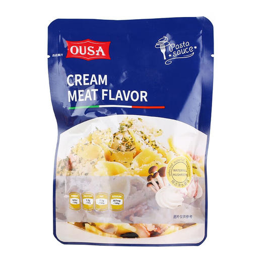 欧萨蘑菇奶油味意大利面酱200g 商品图0